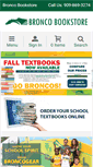 Mobile Screenshot of broncobookstore.com